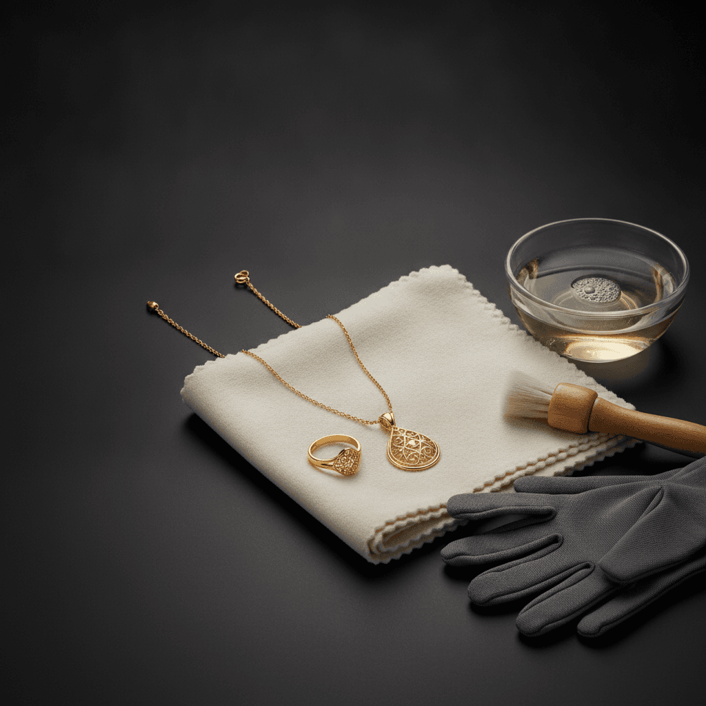 How to Clean Gold Jewelry at Home—When It Is Safe
