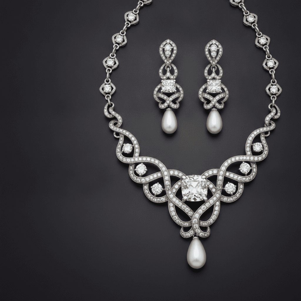 Edwardian Jewelry: Platinum, Garland Motifs, and Identification