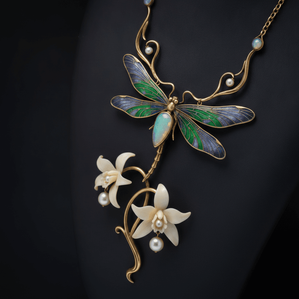 Art Nouveau Jewelry: Nature, Enamel, and Identification Clues