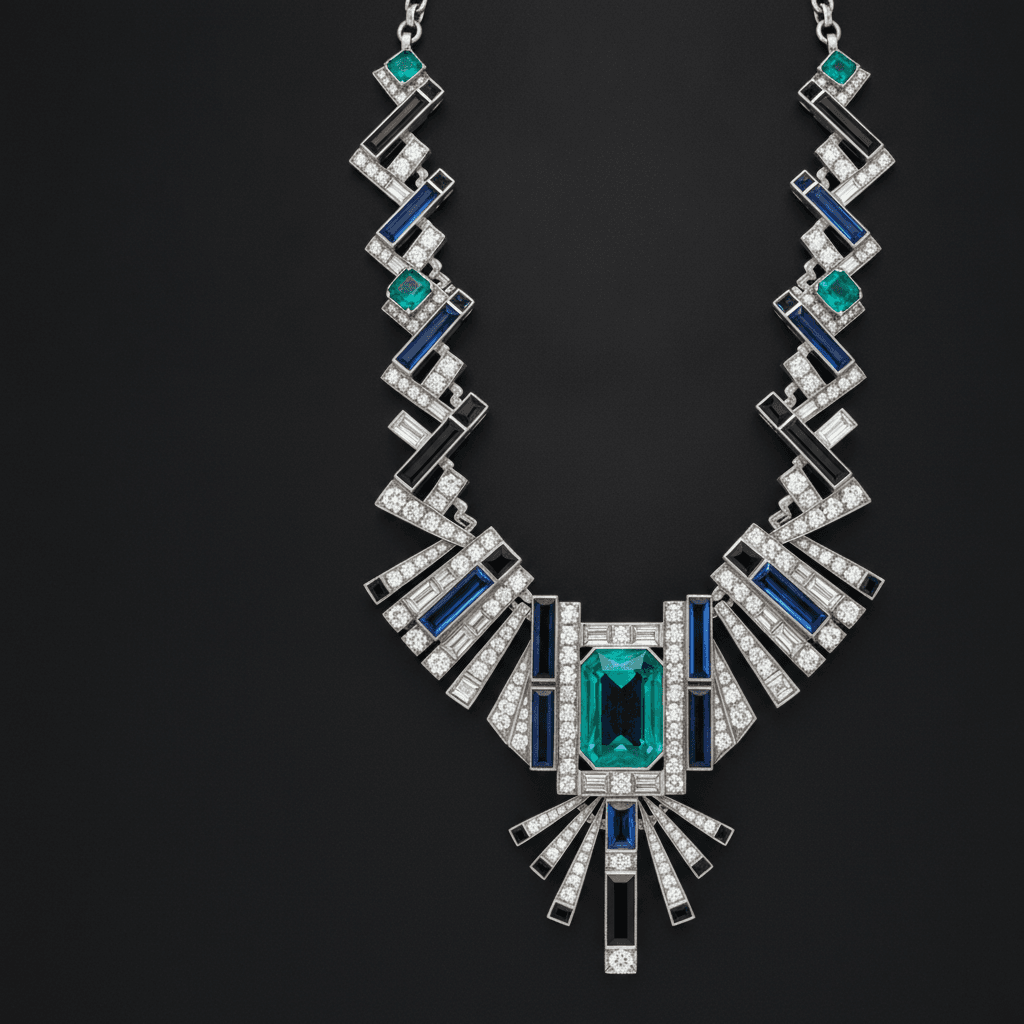 Art Deco Jewelry: Geometry, Color, and Identification Clues