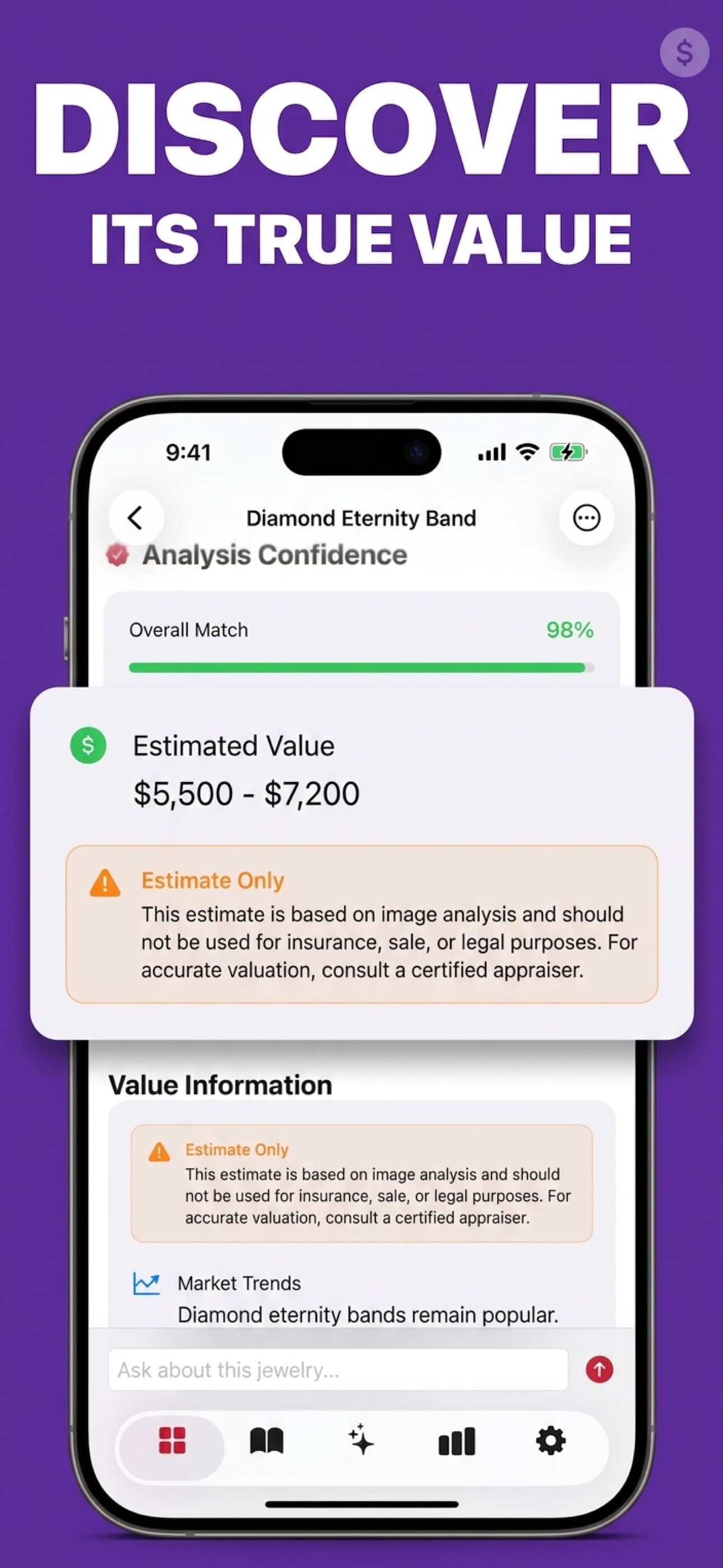 Value range: Understand the estimate